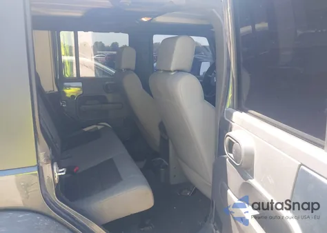 2008 Jeep Wrangler Unlimited X из США, поврежденный, VIN 1J4GA39158L519929